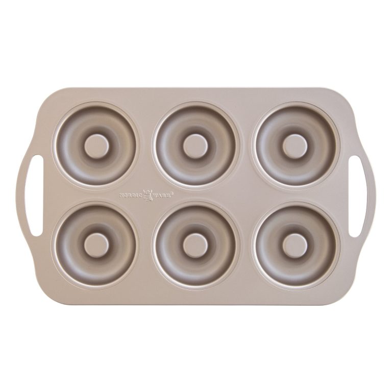 6 Cavity Nonstick Steel Donut Pan