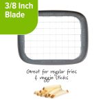 Prep Solutions 3-in-1 Deluxe French Fry Cutter - Image 4